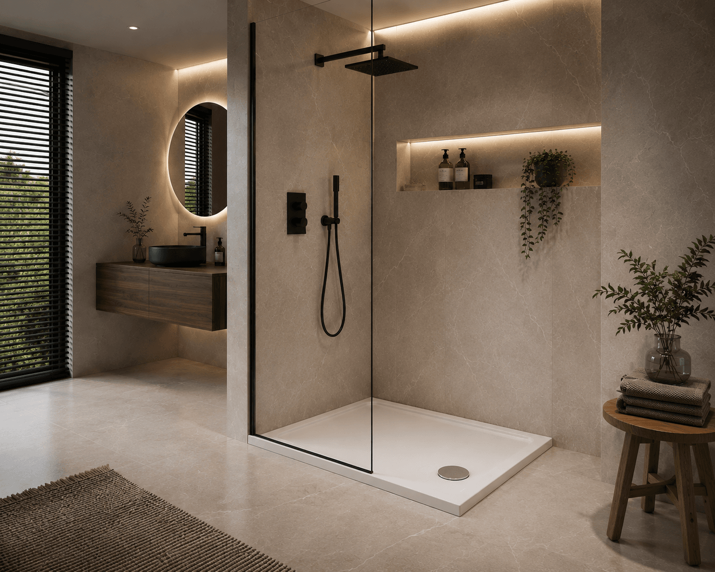 rectangular shower tray 1
